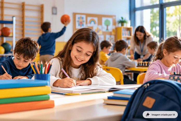 Escola a Tempo Inteiro assegura apoio além do horário letivo