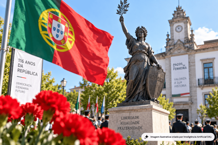 PORTUGAL ASSINALA 116 ANOS DA IMPLANTAÇÃO DA REPÚBLICA
